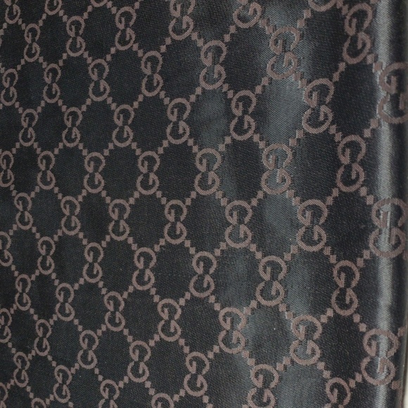 Gucci Silky Drawstring Dust Bag – Tan & Brown, Protective Luxury Storage Bag - Picture 5 of 11